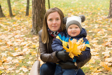 mother and son