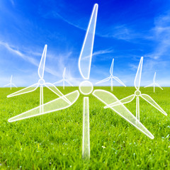 Virtual wind turbines