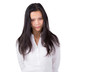 © akulamatiau - Female asian model over white background
