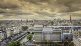 Fototapeta Paryż - View on Eiffel Tower in Paris