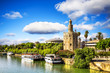 Golden tower (Torre del Oro), Andalusia, Seville.