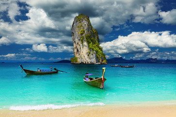 Poster - Tropical beach, Andaman Sea, Thailand