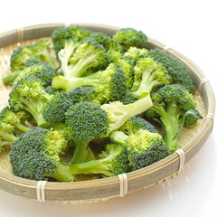 Wall Mural - delicious broccoli closeup