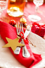 Canvas Print - Christmas Table Setting