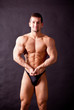 © Csák István - young bodybuilder posing