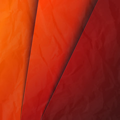 Fototapete - Abstract background with red and orange layers