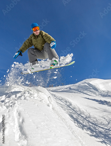 Dekoracja na wymiar  skok-snowboardowy