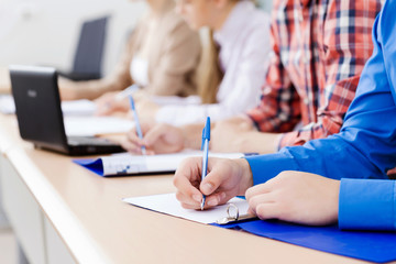 students at lecture