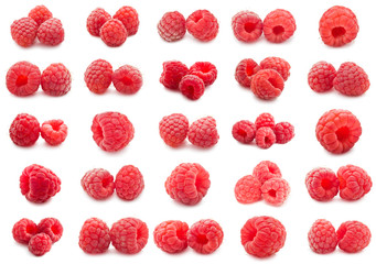 Wall Mural - Raspberries