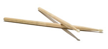 Wood Drumsticks - Isolated White