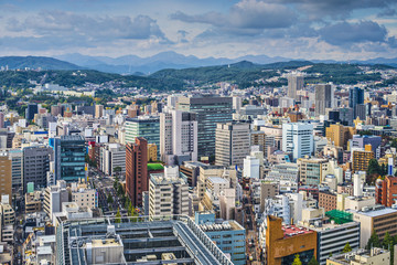 Sendai, Japan Cityscape