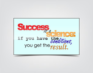 Success motivational Background