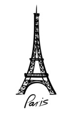 vector Eiffel tower