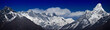 Nepalese Himalayas: Khumbila,Nuptse,Everest,Lhotse,Ama Dablam