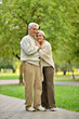 © aletia2011 - Elderly couple in park