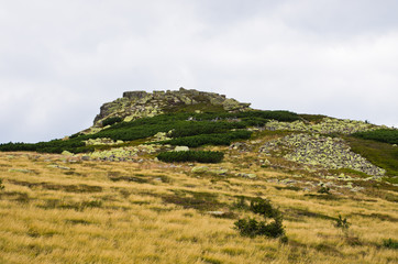 Wall Mural - Peak in Karkonosze mountains, Poland