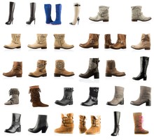 Collection Of Various Types Boots