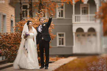 wedding in an ancient house