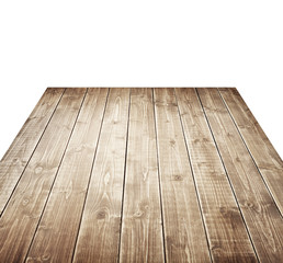 Poster - Wooden table