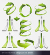 eps Vector image: recycling an arrow 3