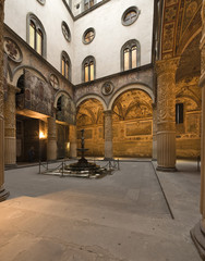 Fototapete - Palazzio Vecchio  Florenz Italien
