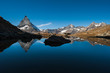 Matterhorn Reflection in Riffelsee Lake, Switzerland