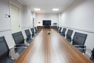 empty conference room