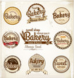 © totallyout - Retro Bakery Badges And Labels