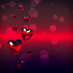 Wall Mural - Valentines day background