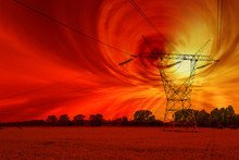 Magnetic Storm And The Disruption Of Energy Networks