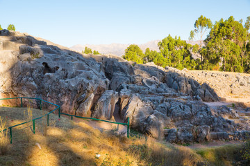 Peru, Qenko, located at Archaeological Park of Saqsaywaman