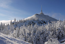 Liberec - Transmitter Tower Jested In Winter