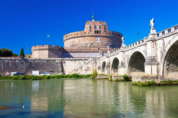 Canvas Print - Saint Angel castle