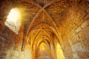 Eastern gatehouse in ancient city Caesaria