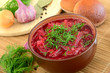 © voltan - Red borscht with dill