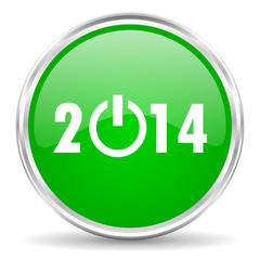 new years 2014 icon