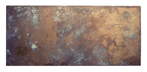 Canvas Print - Metal plate