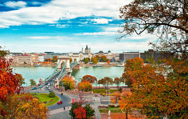 Wall Mural - Budapest in autumn