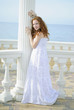 © len4ik - beautiful red-haired girl near the sea