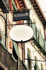 Poster - street in Segovia, Spain