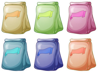 Poster - Six pouch bags collection