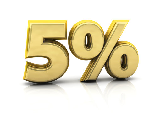 Five percent gold