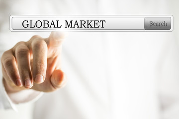 Wall Mural - global market