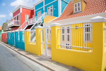 Fototapete - Colorful Curacao