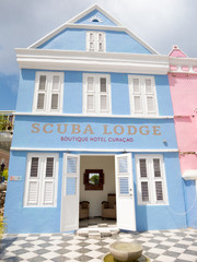 Fototapete - Scuba Lodge