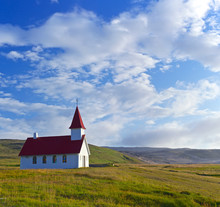 Typical Rural Icelandic Church