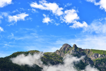 Wall Mural - beautiful mountains in austria
