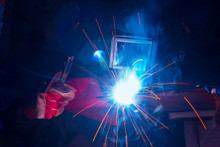 Welding With Sparks