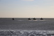 Reiter im Wattenmeer am Strand