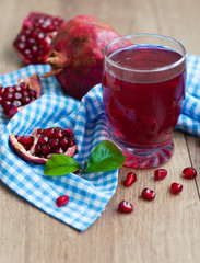 Poster - pomegranate juice